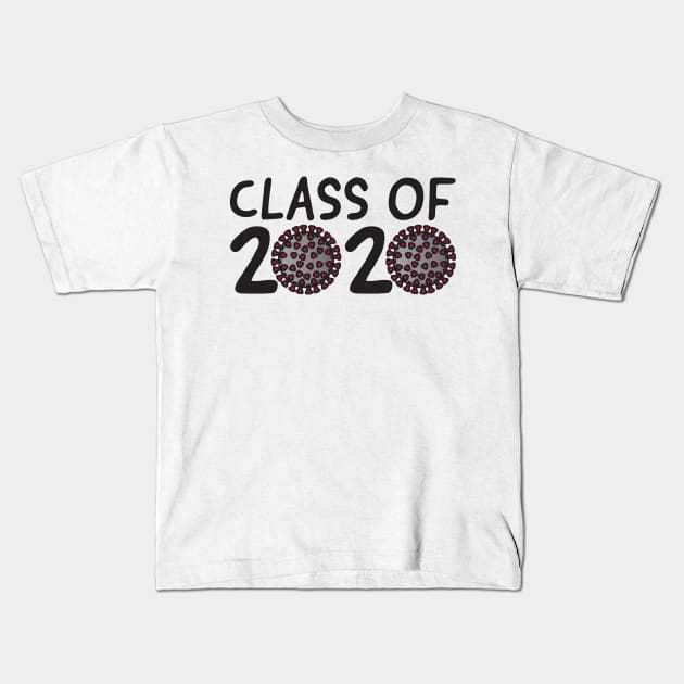 Class of 2020 Coronavirus Year Graduation Kids T-Shirt by sigdesign